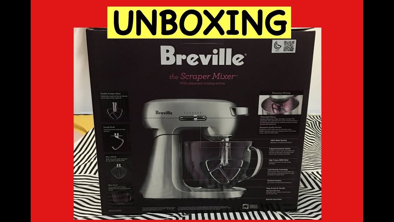 UNBOXING BREVILLE THE SCAPER MIXER - YouTube