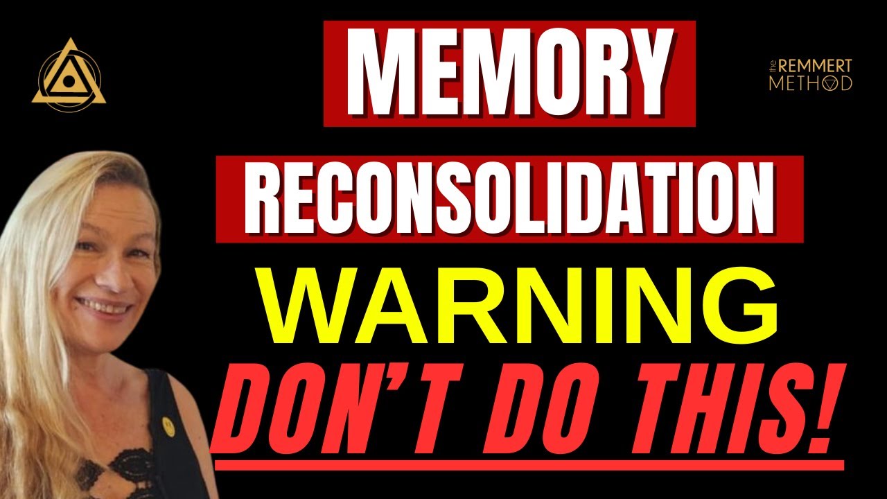 ВНИМАНИЕ: НЕ ДЕЛАЙТЕ ЭТОГО ПРИ ИСПОЛЬЗОВАНИИ МЕТОДОВ РЕКОНСОЛИДАЦИИ ПАМЯТИ!