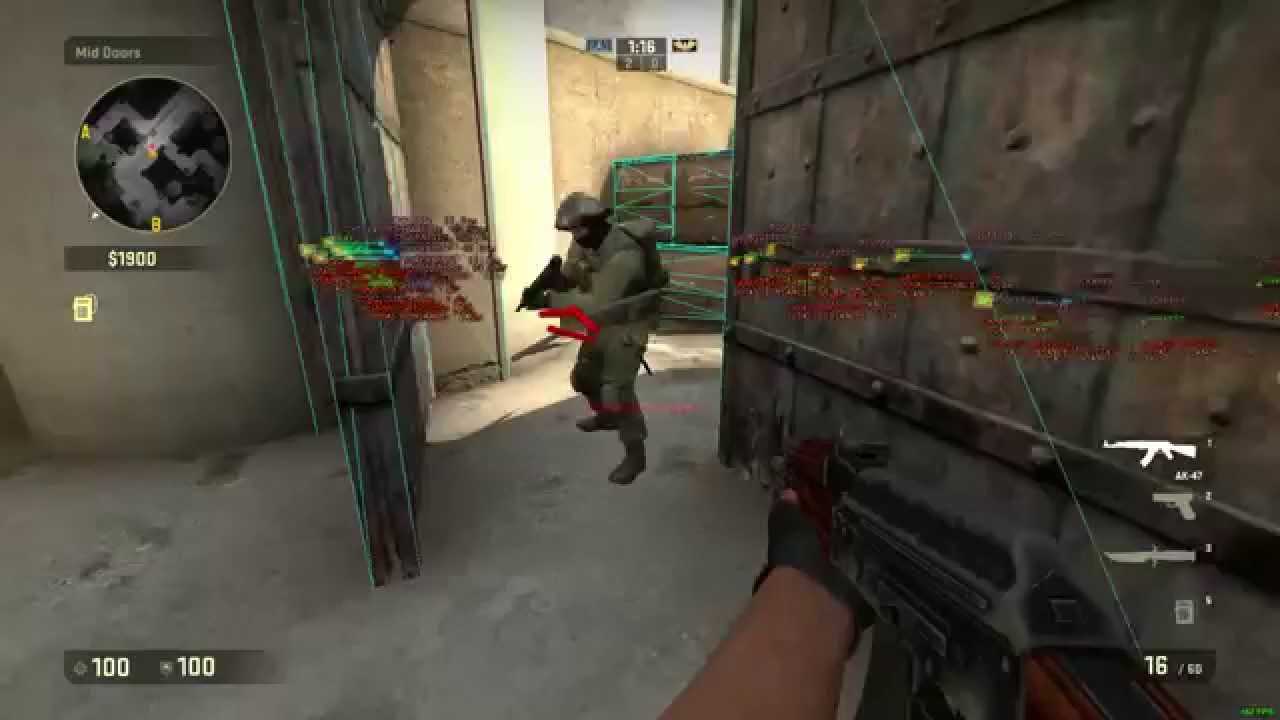 CS GO - bullets penetration - YouTube