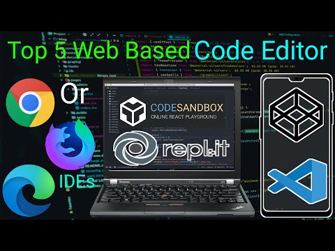Top 5 Web Based Code Editor | Top 5 Browser based Code Editor