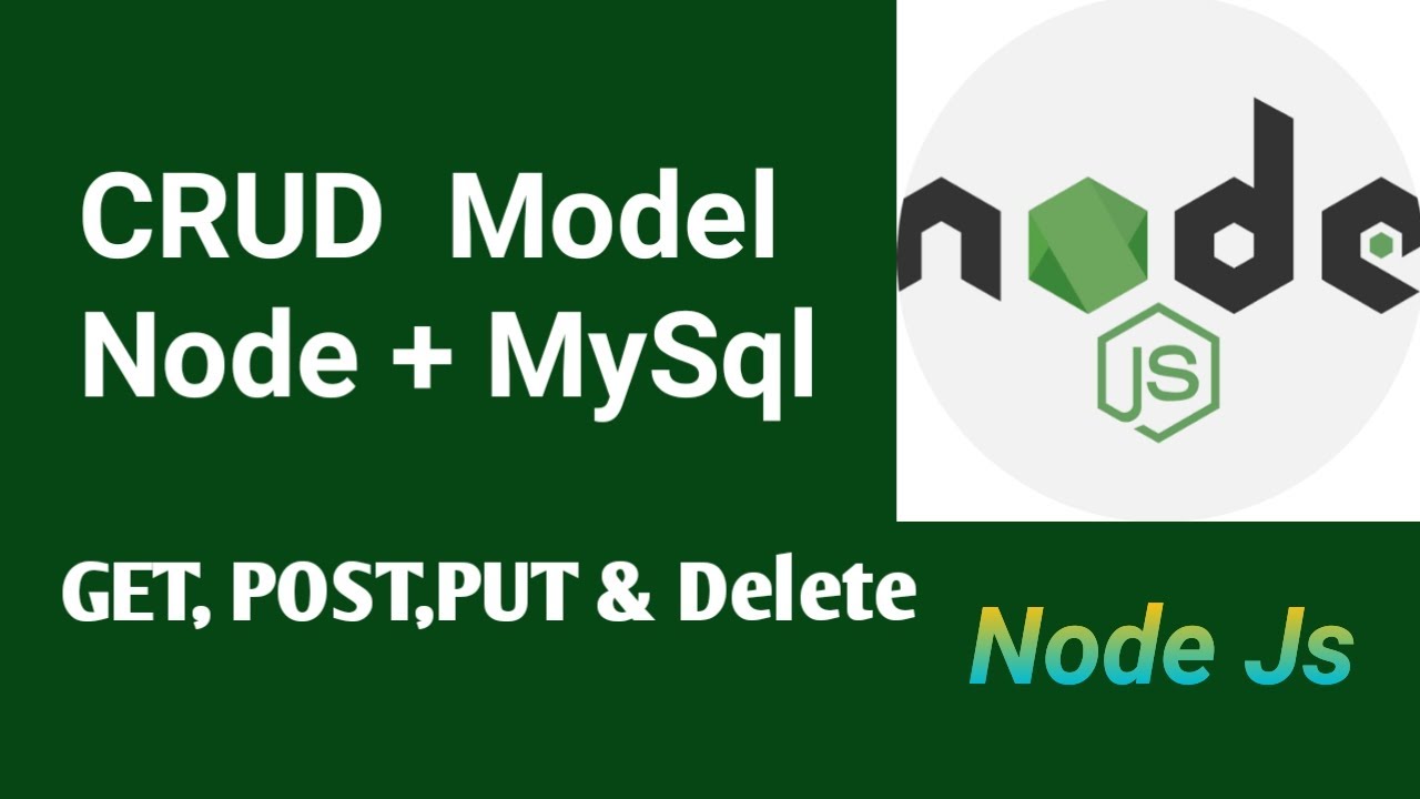 CRUD Api Using Model | Node js + MySQL | Part #24 | Node Js tutorial in ...