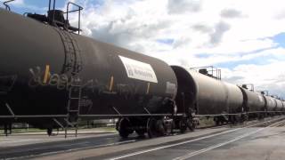 HOT! CP 642-835 Ethanol through Lisgar with another SOO Line SD60 leader and sick lash-up! 9/23/12
