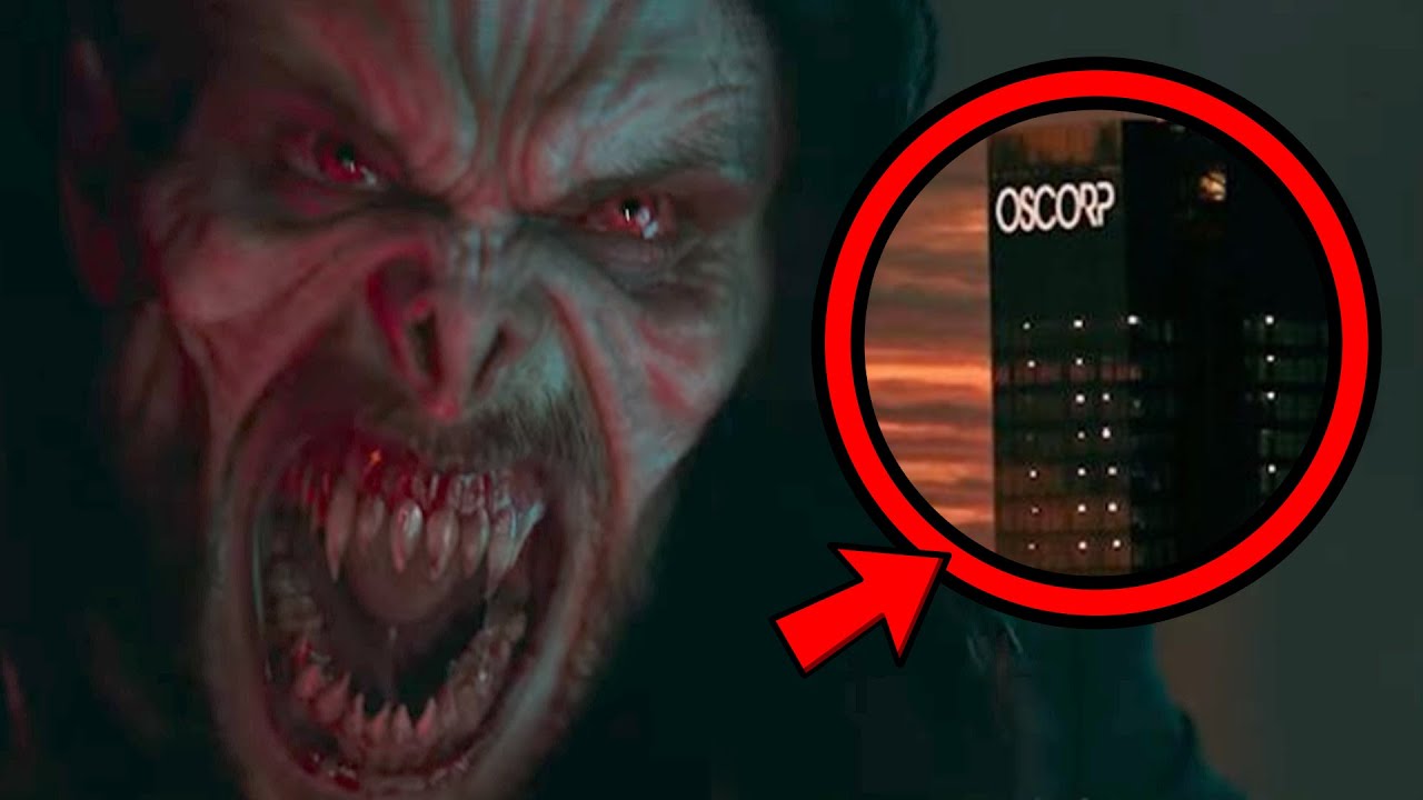 MORBIUS TRAILER 2 EASTER EGGS EXPLAINED  - Spider-Man No Way Home, Venom, Sinister Six