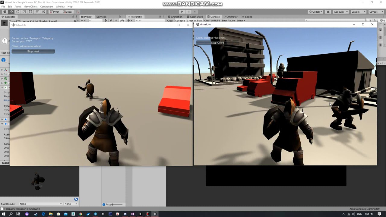 Unity multiplayer game problem... - YouTube