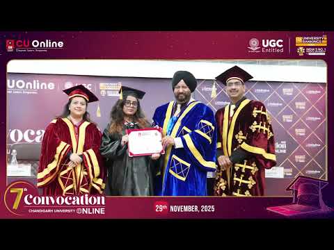 7th CU Online Convocation 2025 | Degree Ceremony Highlights | Part 18 | The Educator’s Studio