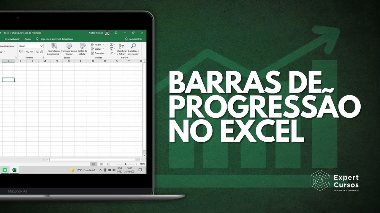 Como criar barras de progresso no Excel