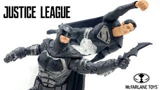 McFarlane Toys Justice League BATMAN & SUPERMAN DC Multiverse SNYDERCUT 2021 Figure Review