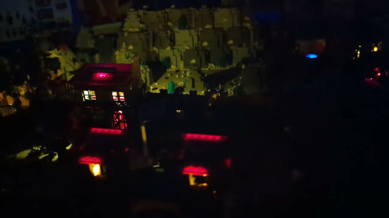 LEGO Western display at Bricks Cascade 2023 - Lights Out Display