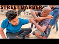 ASMR  MASSAGE BY OLD STREET BARBER IN INDIA | ASMR MASSAGE Therapy |