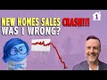 NEW HOMES SALES CRASH!!! WAS I WRONG?