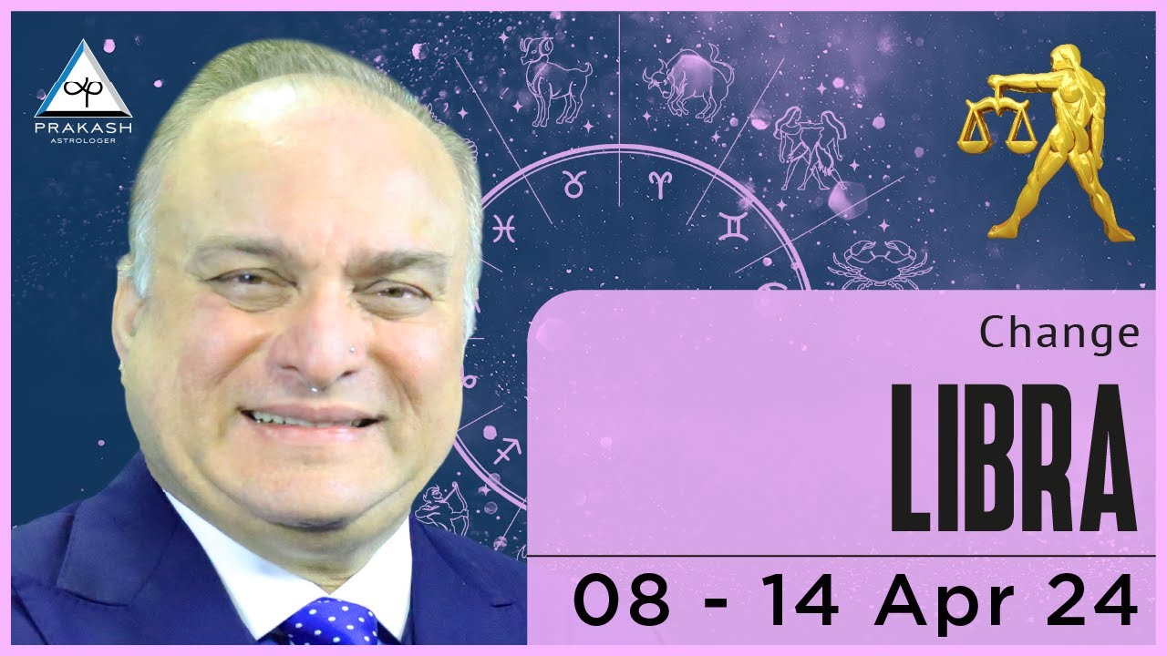 Libra Weekly Horoscope Video For 8th April 2024 | Preview
