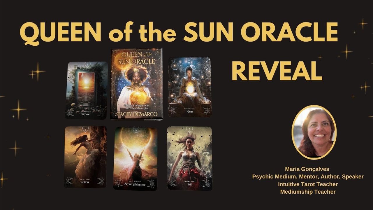 Unboxing Queen of the Sun Oracle Deck by Stacey Demarco