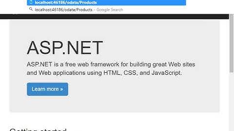16 Create Web API OData Service Demo