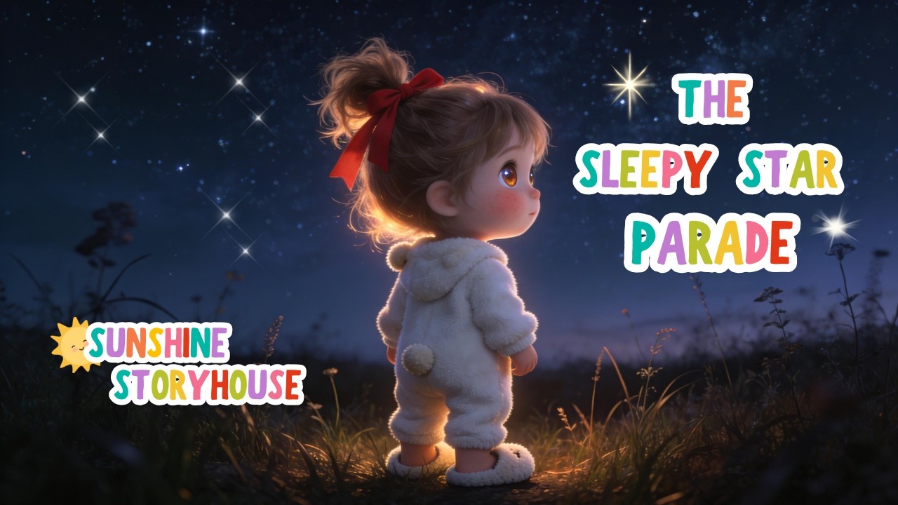 The Sleepy Star Parade ⭐ | Gentle Bedtime Lullaby for Kids | Sleep Music |Sunshine Storyhouse