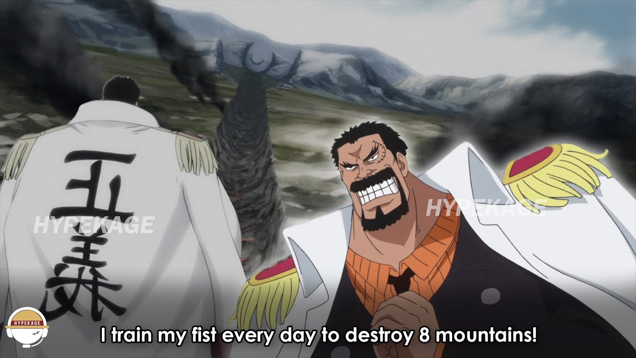This Is How Garp Destroys 8 Mountains - YouTube