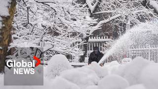 Download Lagu NYC buried in snow after \ MP3