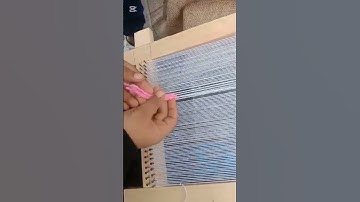 Knot weaving techniques #weaving #weavingwork #tepestry #art