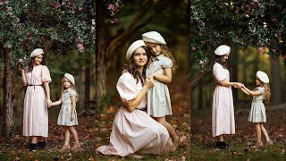 Mother Daughter Photoshoot with Posing Ideas | Canon R5 + RF 85mm 1.2L