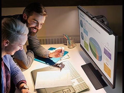 BenQ ScreenBar LED e-Reading Lamp Review! - YouTube