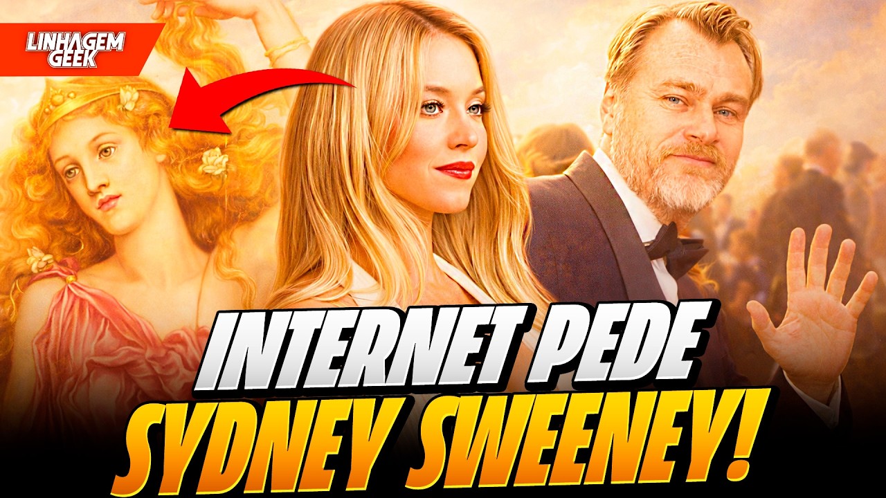 INTERNET PEDE SYDNEY SWEENEY COMO HELENA DE TRÓIA PARA NOLAN