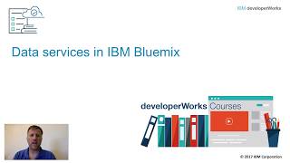 Data services in IBM Bluemix PaaS