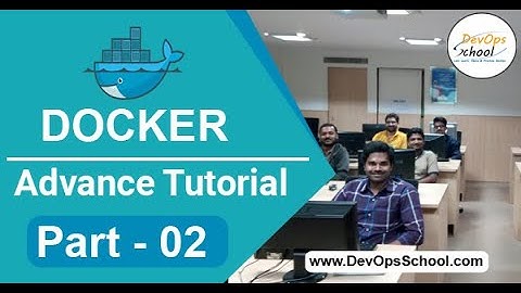 Docker Advance Tutorial by Rajesh Kumar in 2020 Part-2