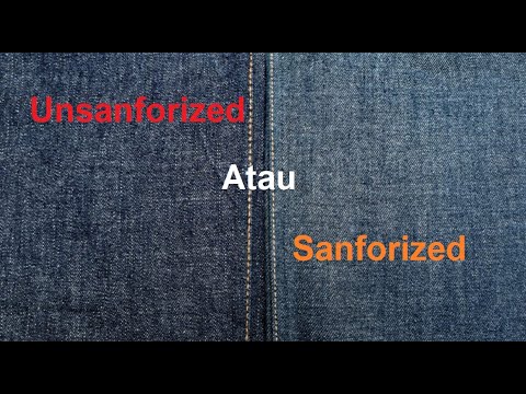 Video: Apakah jeans sanforized menyusut?