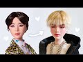 BTS Suga Mattel Doll Repaint: Agust D Transformation ✨