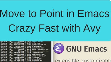 Emacs Avy Tutorial: Moving Around Emacs Buffers Quickly