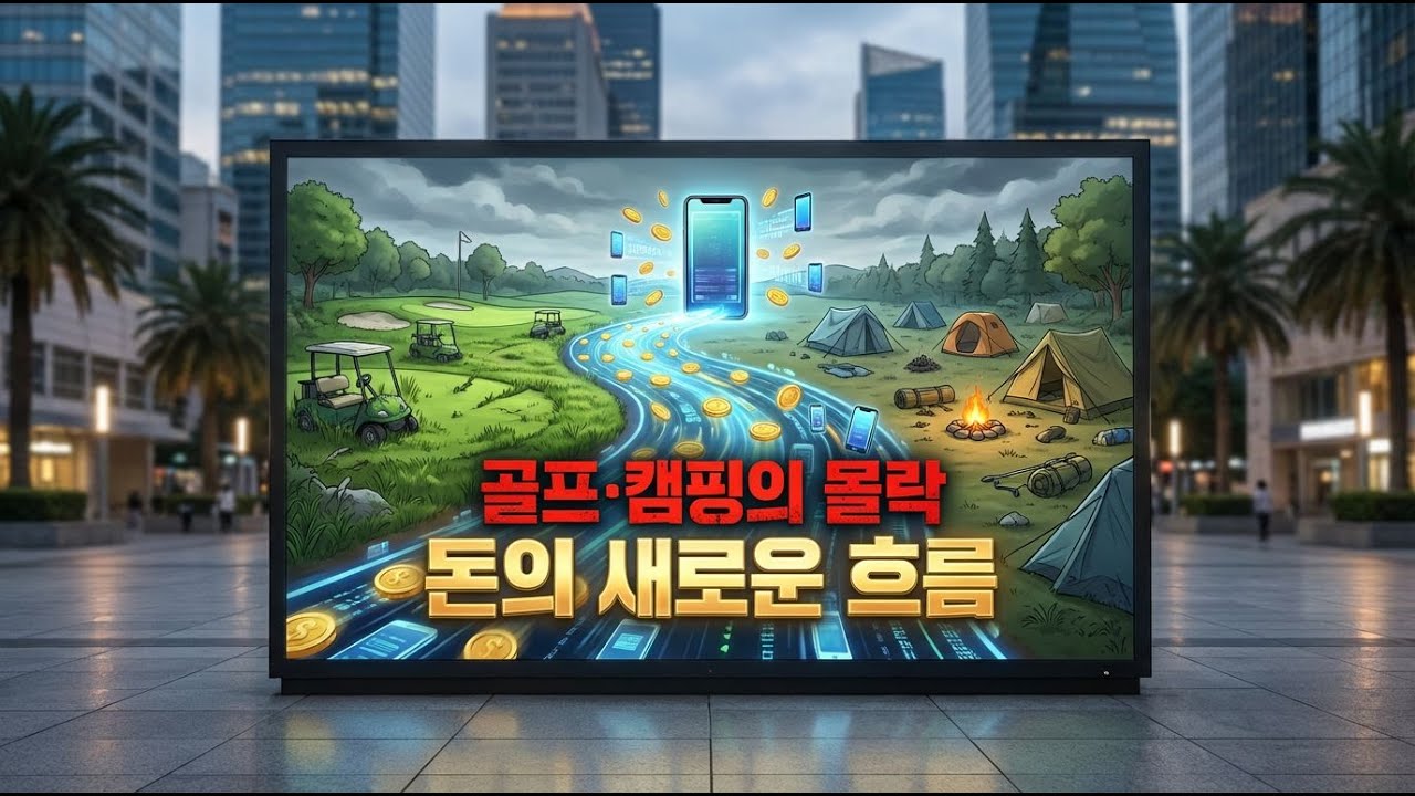 골프와 캠핑의 몰락, 그 이유는? | 돈의 새로운 흐름 | 소비 | 트렌드의 변화