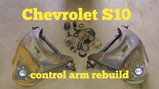 Chevrolet S10 upper control arm rebuild 2wd