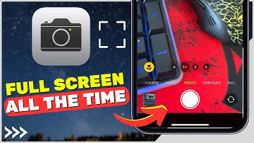 How To Make iPhone Camera Fullscreen Permanently