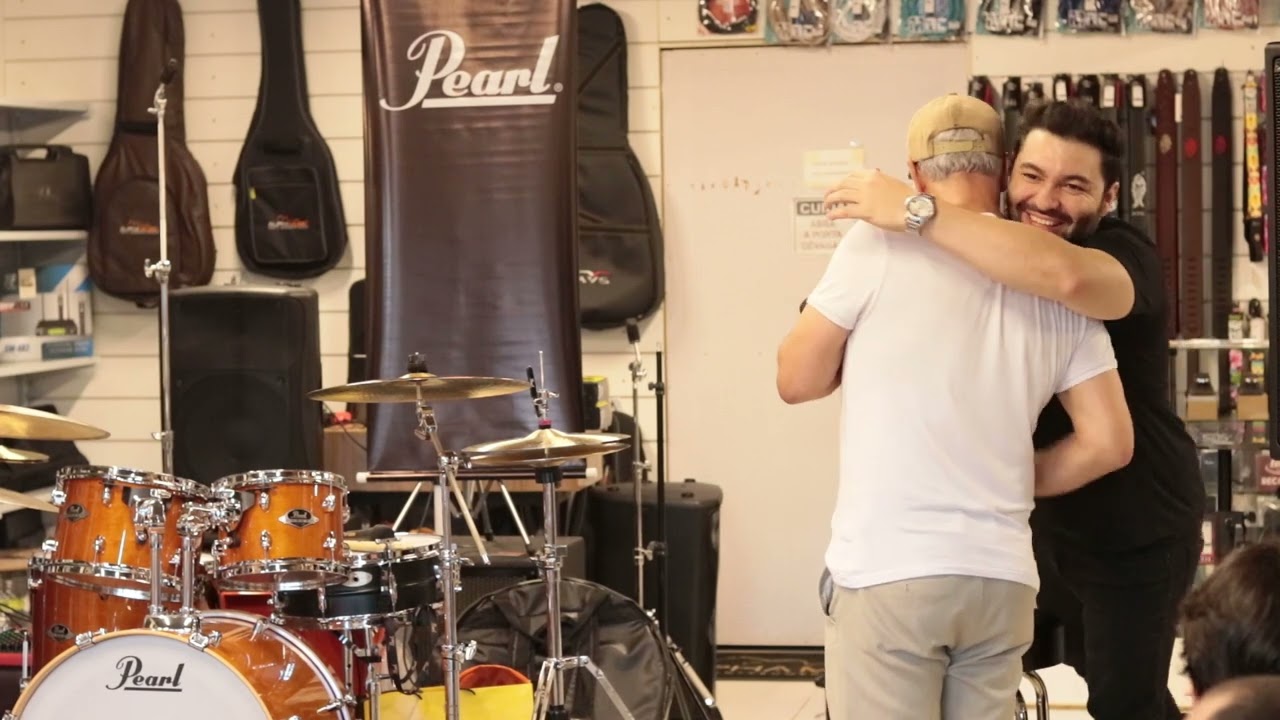 Drum Workshop - Caminhos e Pegadas - Pearl com Tiago Belém