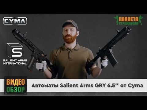 Обзор автоматов Cyma Salient Arms GRY 6.5''