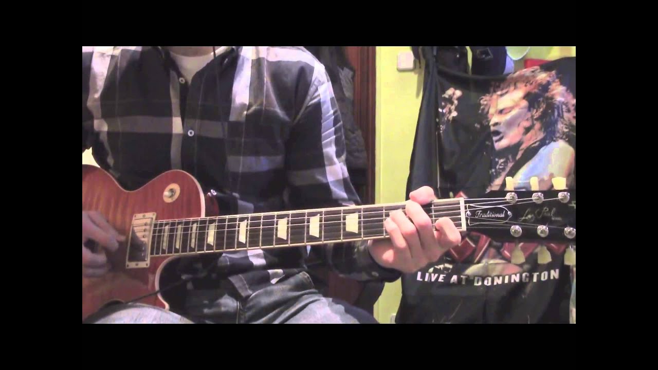 AC/DC - Who Made Who - Guitar Cover - Angus Young - Les Paul - YouTube
