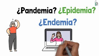 Diferencias entre Pandemia 🌍, Epidemia 😷 y Endemia 🦟 |animado y con ejemplos|