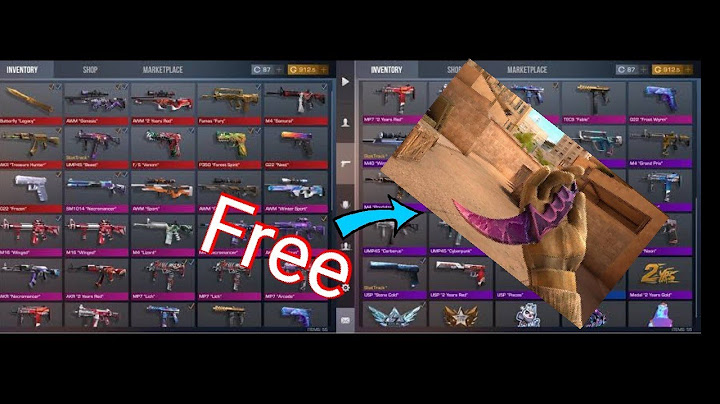 How to get free gold in standoff 2|Get free knife skin karambit gold