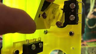 Project Galvo Grbl based “Galvo” laser engraver homing switches/hard limit switch action and mount