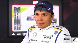Alex Albon: Race ending clash | Post Race Interview Mexico City GP 2024