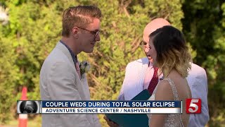 Couple Gets Married On Total Solar Eclipse Day