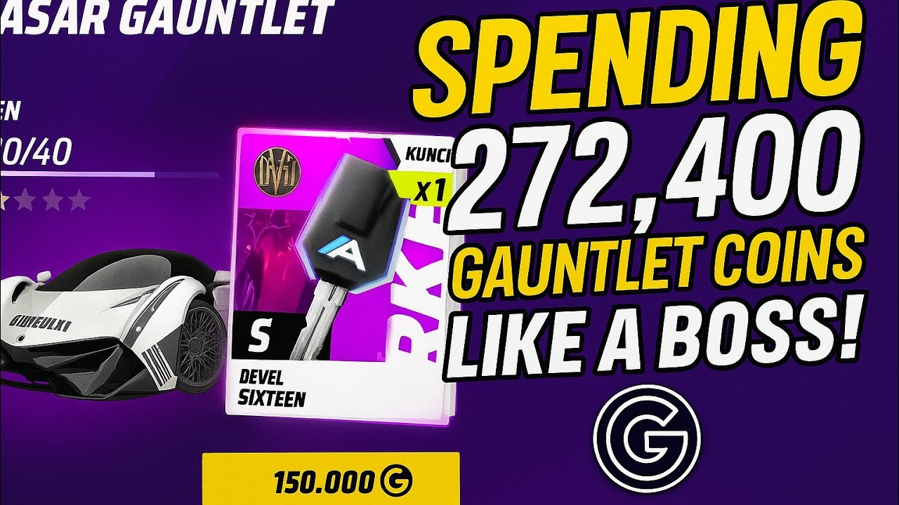 Spending 272,400 Gauntlet Coins Like a Boss! 😎 Asphalt Legends Unite