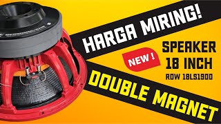 REVIEW SPEAKER TERBARU RDW 18LS1900 18 INCH! DOUBLE MAGNET