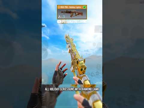 All Holiday Series Guns With Diamond Camo 