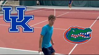 Mikael Arsenault (University of Kentucky) vs Axel Nefve (Florida) Tennis Highlights