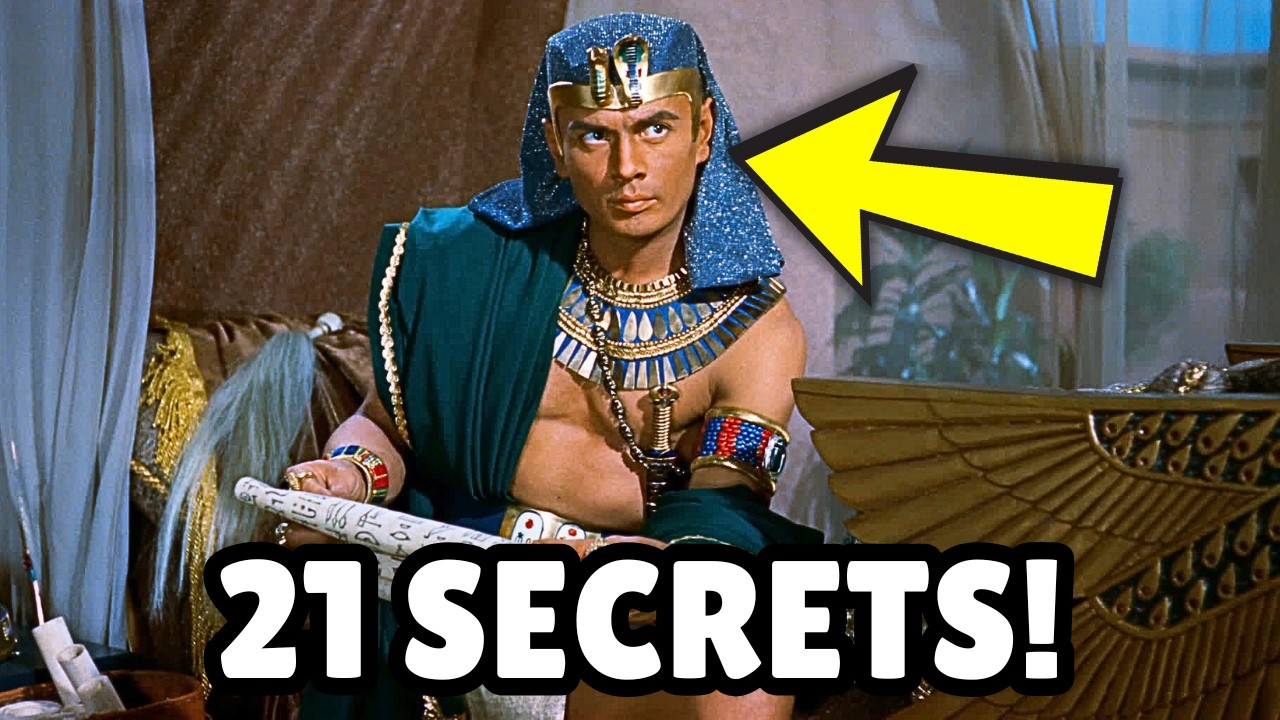 The Ten Commandments (1956): 21 WEIRD Secrets You Didn't Know!