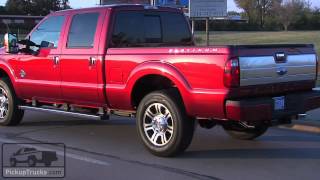 Ford's New Luxury Pickups or 2013 Ford Super Duty Platinum and Ford F-150 Limited.