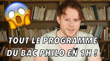 Quel est le programme de philosophie en terminale ?