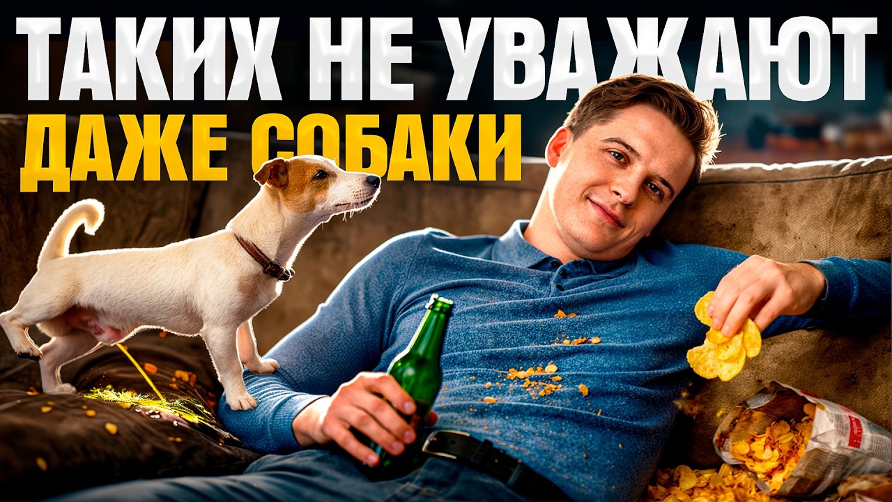 Эти привычки делают мужчину жалким. От таких уходят даже собаки!