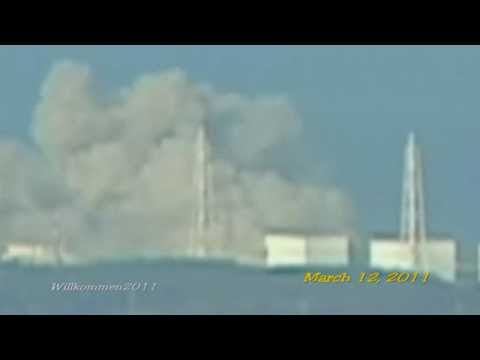 Explosions At Fukushima Nuclear Plant (March 12& 14, 2011) - YouTube