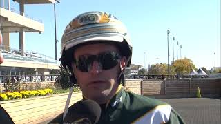 October 18, 2024 - Breeder's Crown Elimination - Race 3 - Interview with Driver Yannick Gingras